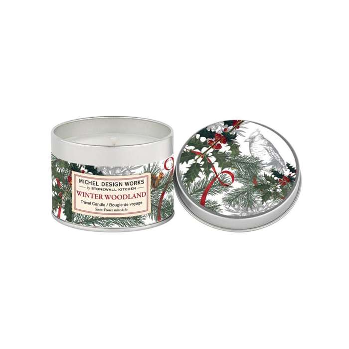 Michel Design Works Travel Candle 5.5oz - Winter Woodland