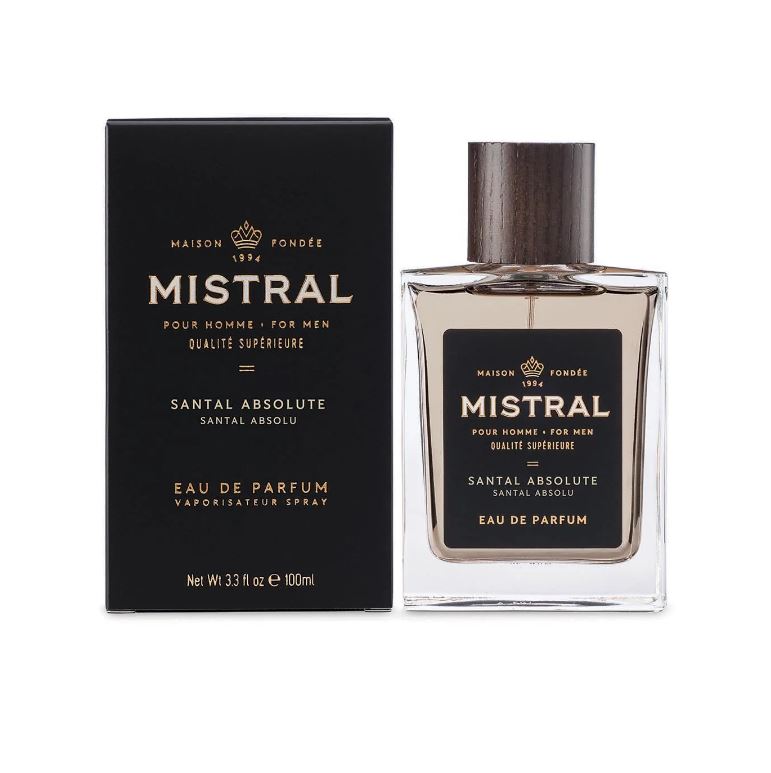Mistral Men's Eau de Parfum 3.3fl oz 100 ml - Santal Absolute
