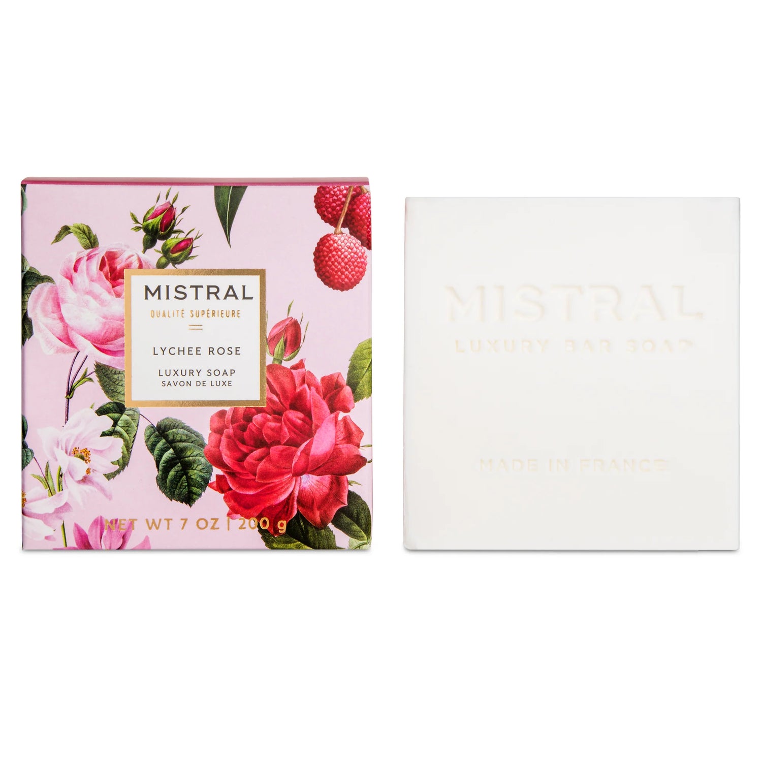 Mistral Luxury Soap 7 oz 200g - Lychee Rose