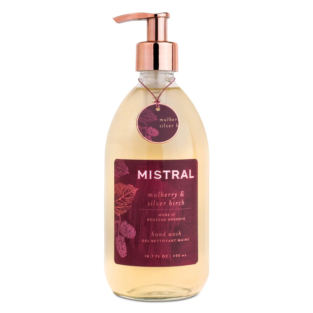 Mistral Hand Wash 16.7oz - Mulberry & Silver Birch