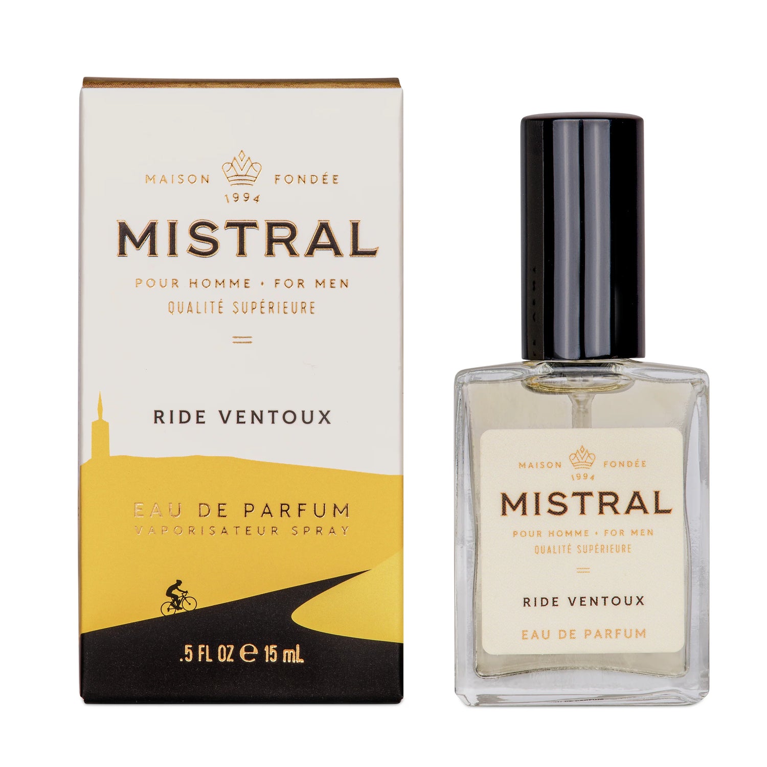 Mistral Men's Eau de Parfum 0.5floz 15ml- Ride Ventoux