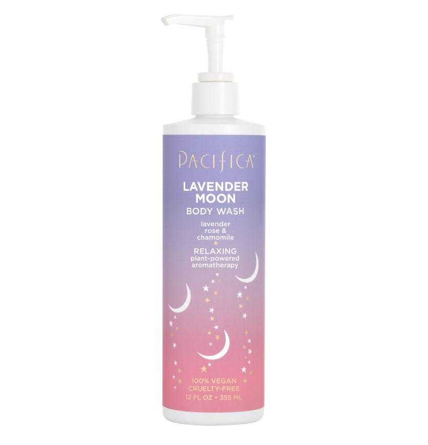 Pacifica Body Wash 12oz 355ml - Relaxing Lavender Moon