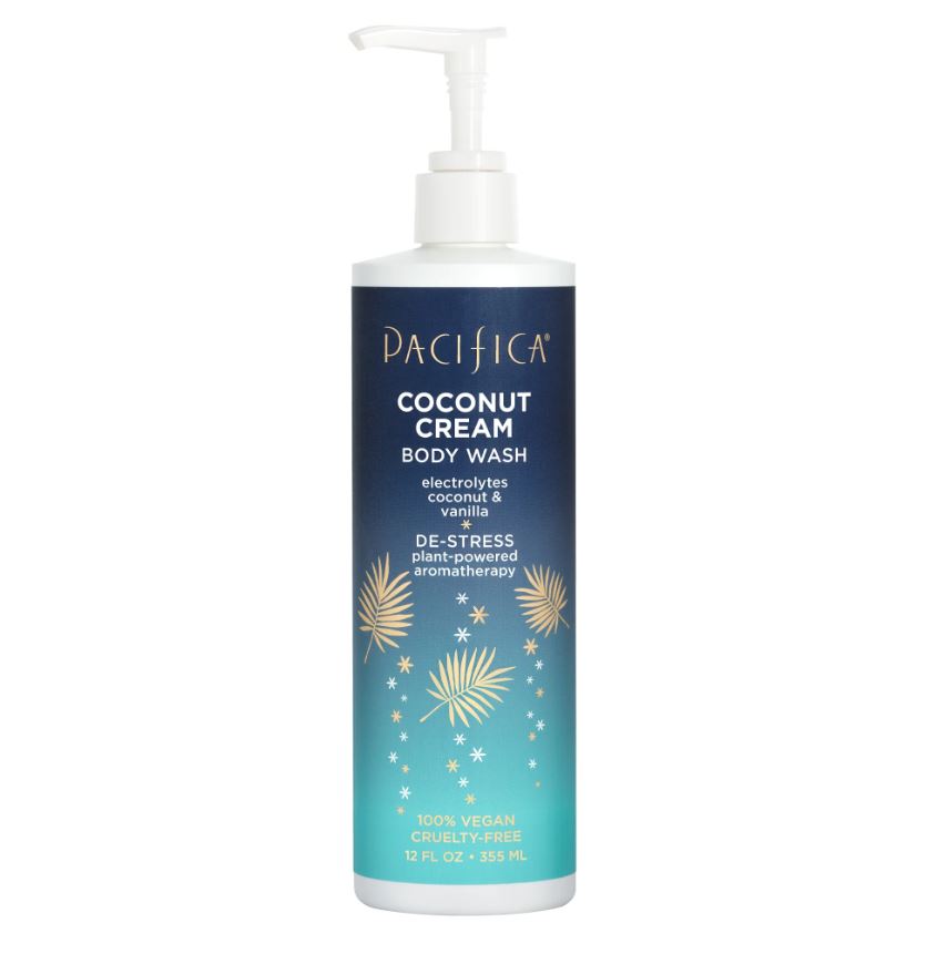 Pacifica Body Wash 12oz 355ml - Destress Coconut Cream