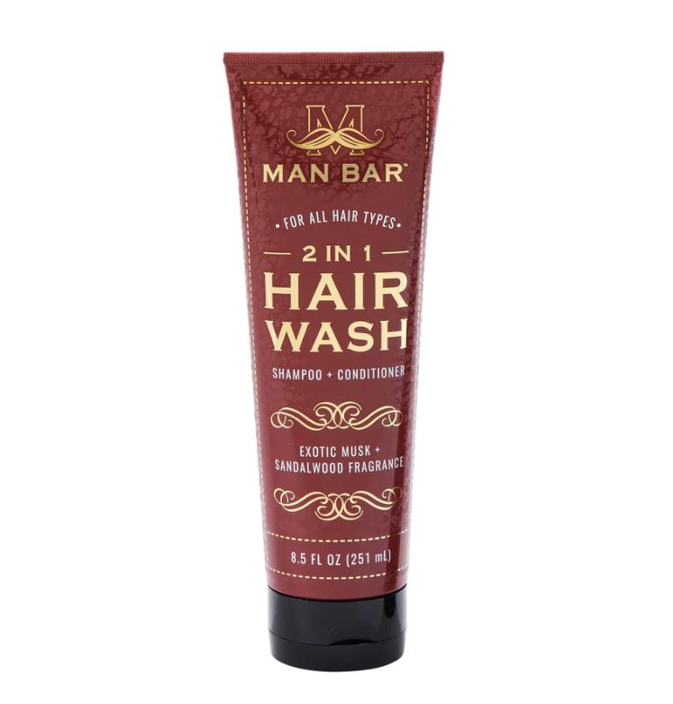 San Francisco Soap Co. Man Bar 2-in-1 Hair Wash 8.5oz 251ml