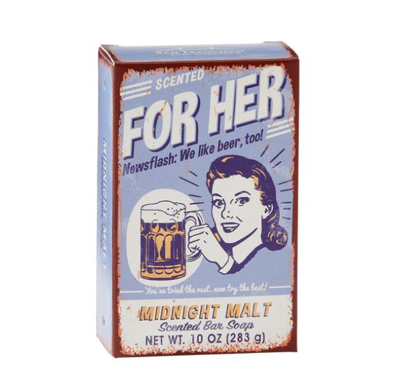 San Francisco Soap Company FOR HER Bar Soap 10oz - Midnight Malt