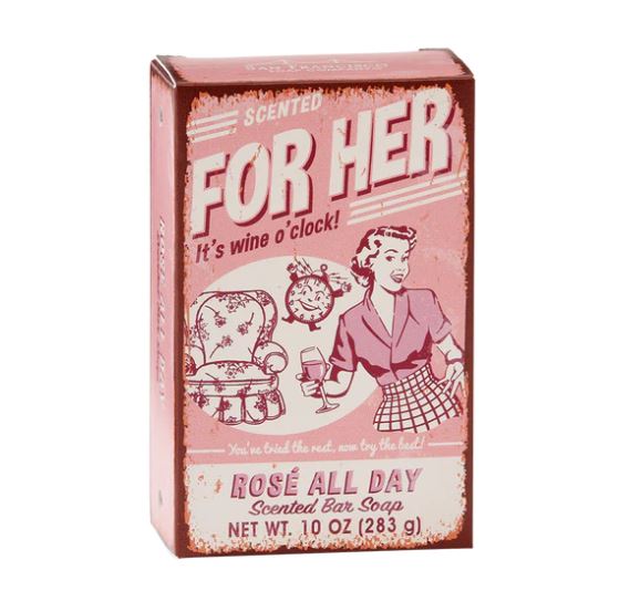 San Francisco Soap Company FOR HER Bar Soap 10oz - Rose All Day