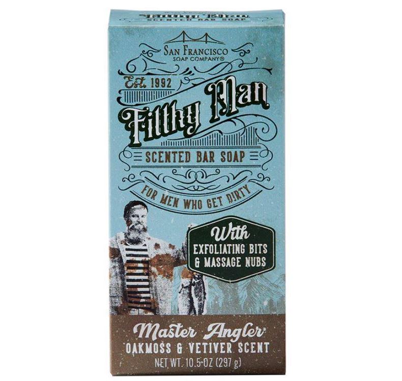 San Francisco Soap Company Filthy Man Bar Soap 10.5oz - Master Angler Oakmoss and Vetiver