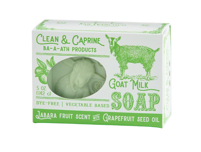 Clean & Caprine Goat Milk Soap - Jabara Fruit with Grapefruit Seed Oil