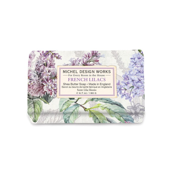 Michel Design Works Bar Soap 6.7oz 190g - French Lilacs