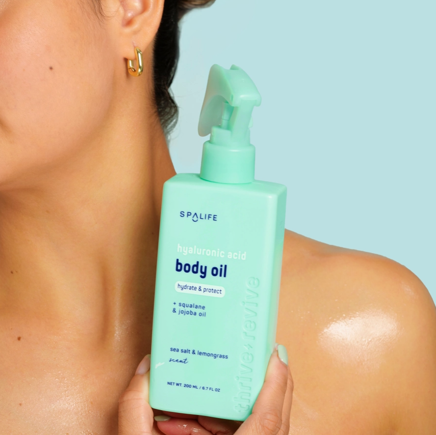 Hyaluronic Acid Body Oil with Squalane & Jojoba Oil