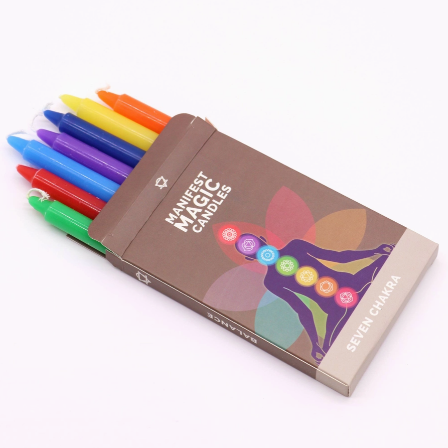 Seven Chakra Candles