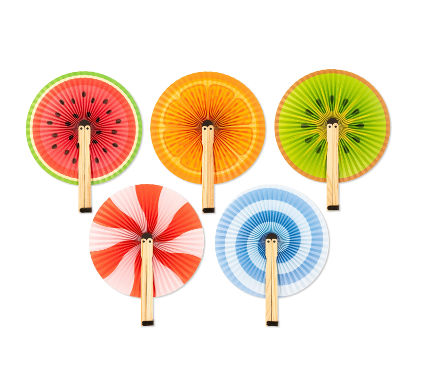 Fruity & Sweet Paper Fan