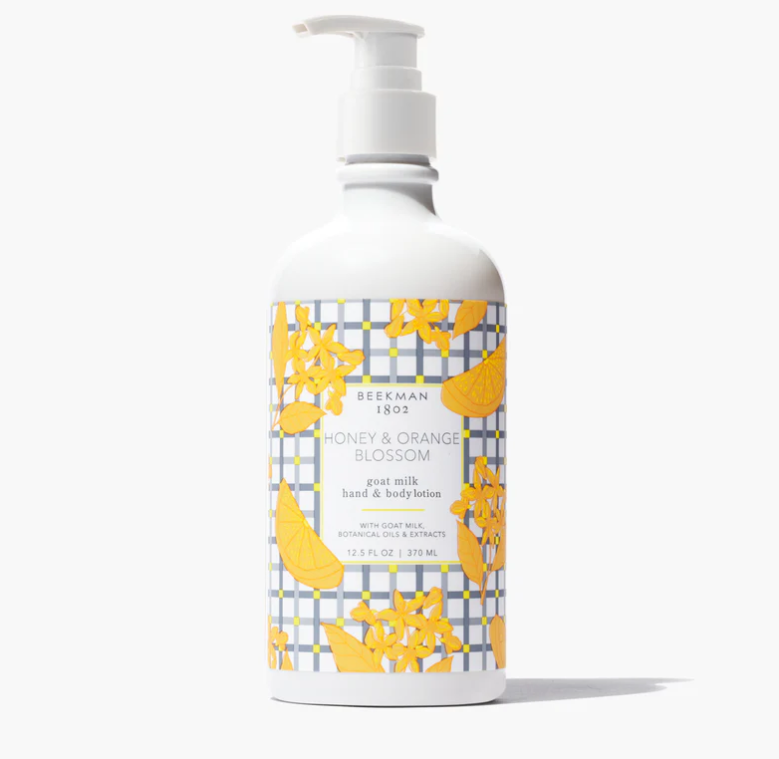 Beekman Goat Milk Lotion 12.5fl oz 370mL - Honey & Orange Blossom