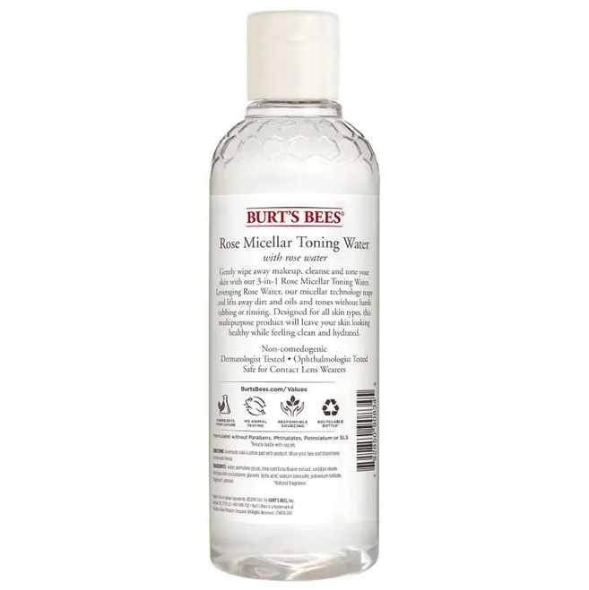 Burt's Bees Rose Micellar Water 3-in-1 8 oz.