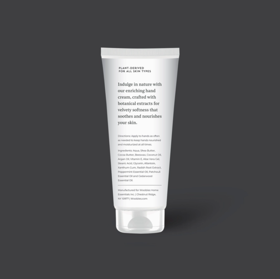 Woolzies Mens Hand Cream - Peppermint Eucalyptus 7 oz