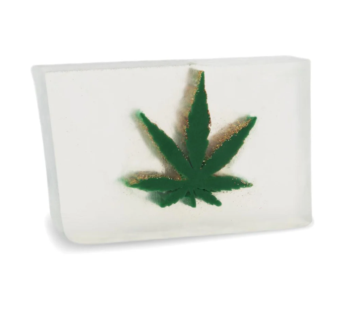 Primal Elements Soap Loaf - Pot Leaf
