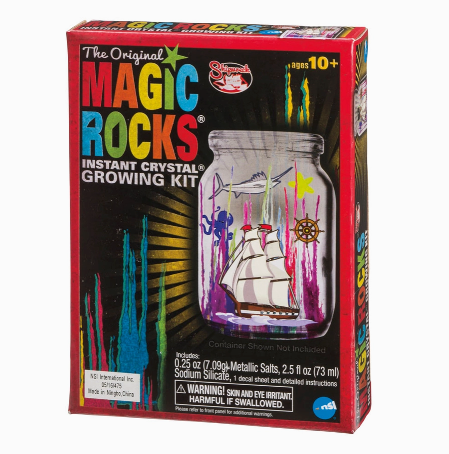 Toysmith Magic Rocks Instant Crystal Growing Kit