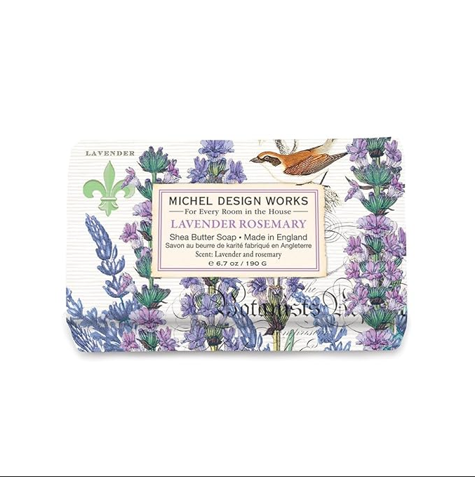 Michel Design Works Bar Soap 6.7oz 190g - Lavender Rosemary