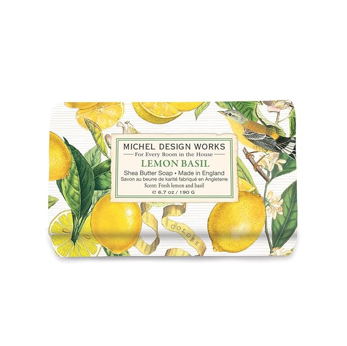 Michel Design Works Bar Soap 6.7oz 190g - Lemon Basil