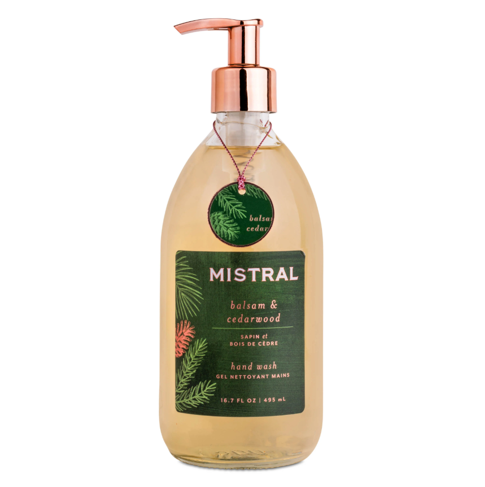 Mistral Hand Wash 16.7 fl oz 495 mL - Balsam & Cedarwood