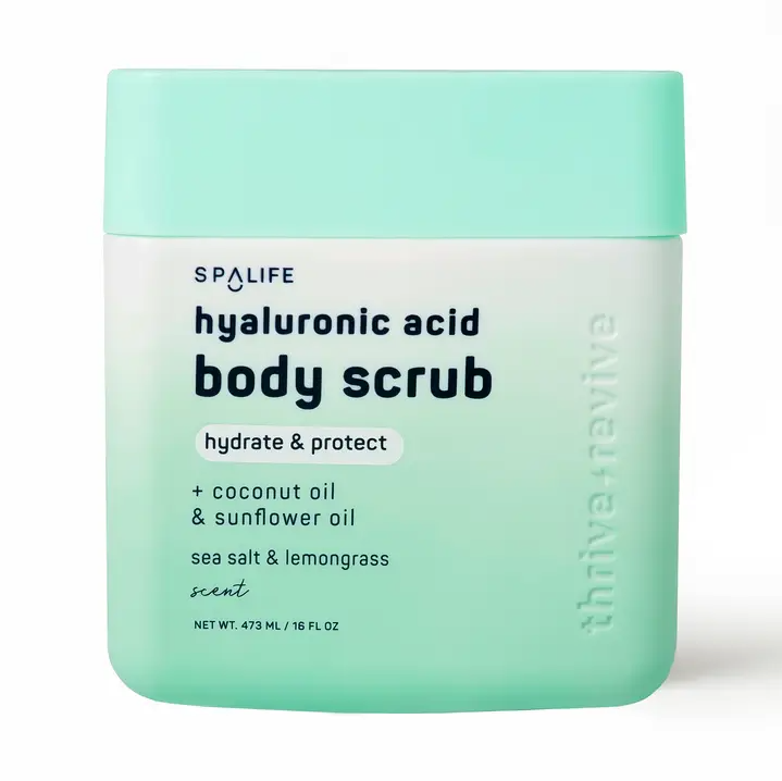 My Spa Life Hyaluronic Acid Body Scrub with Coconut & Sunflower Oil