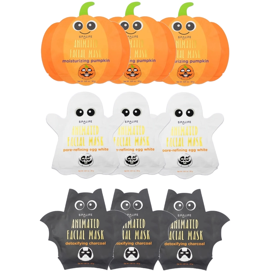 My Spa Life Animated Halloween Facial Masks