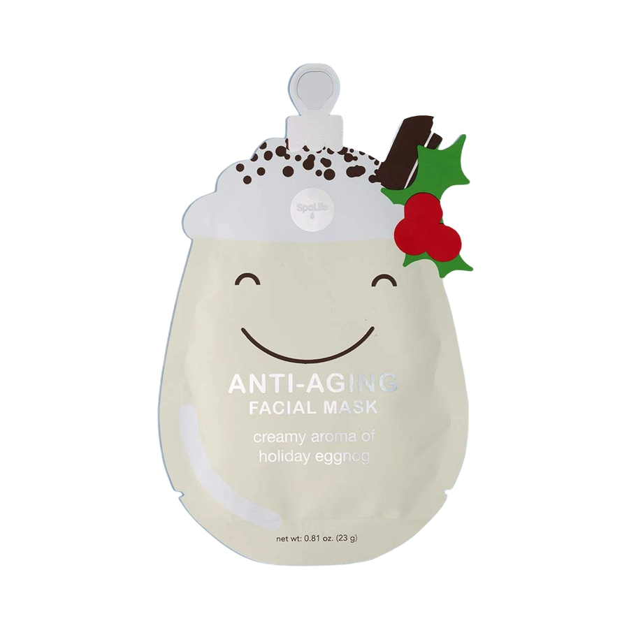 My Spa Life Anti-Aging Facial Mask - Holiday Eggnog