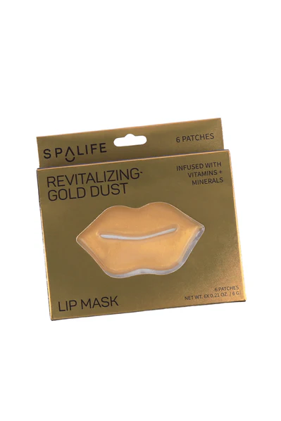My Spa Life Revitalizing Gold Dust Lip Mask