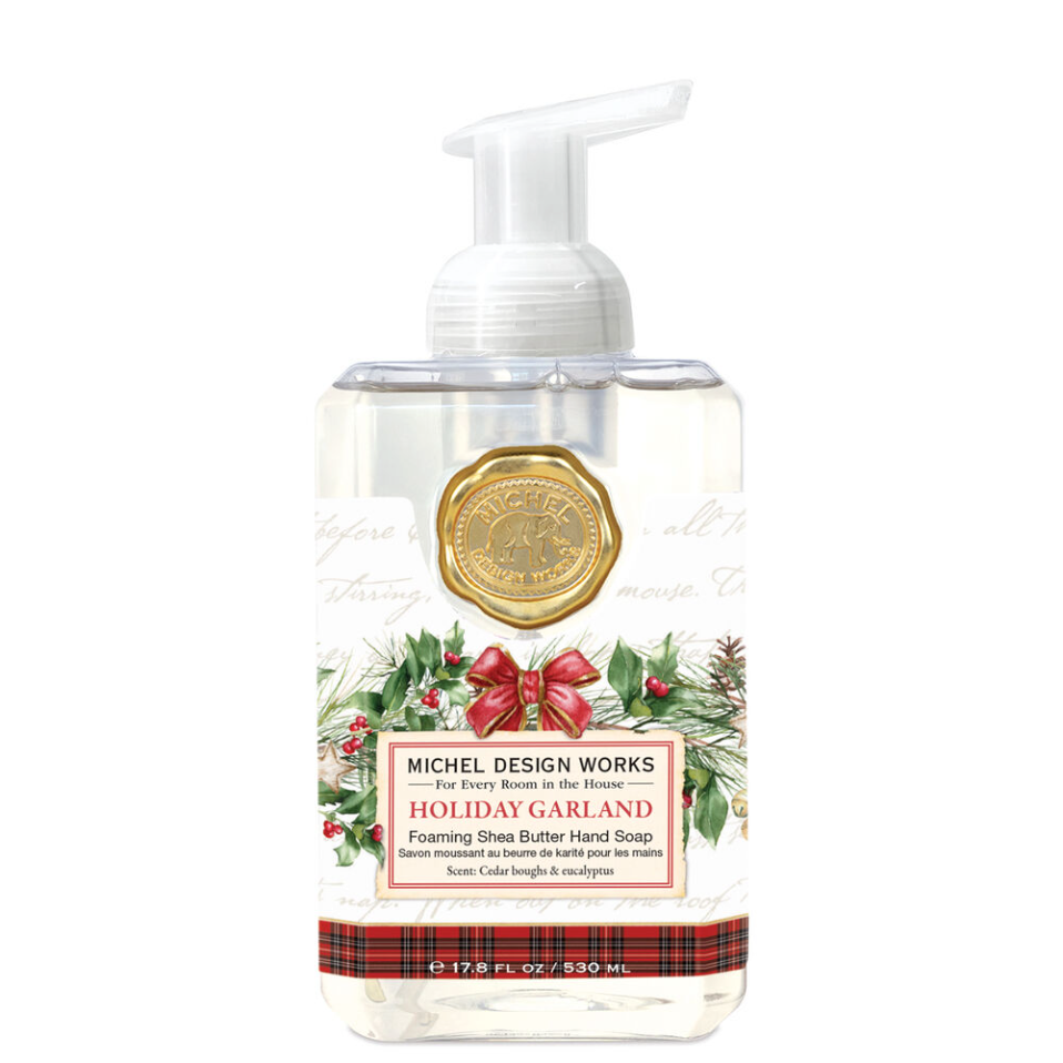 Michel Design Works Foaming Hand Soap 17.8fl oz 530ml - Holiday Garland