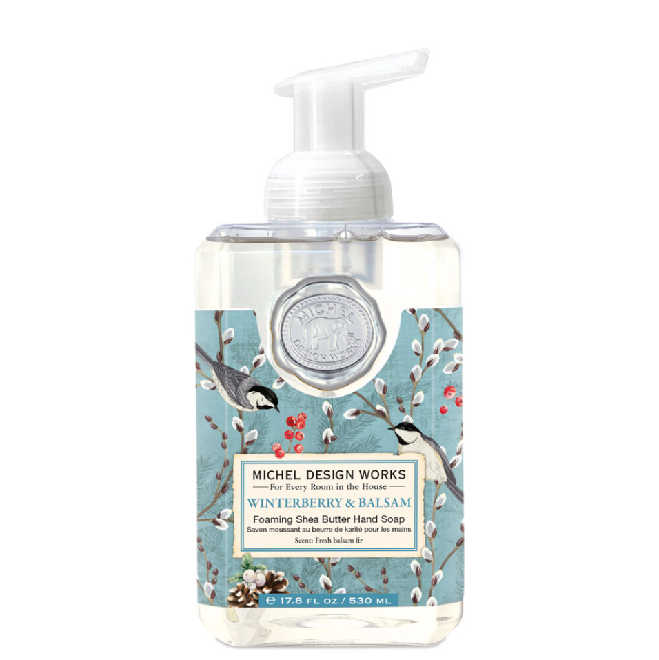 Michel Design Works Foaming Hand Soap 17.8fl oz 530ml - Winterberry & Balsam