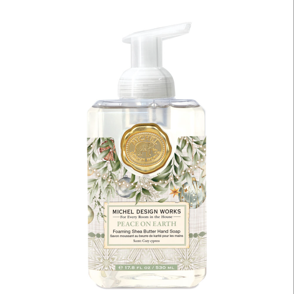 Michel Design Works Foaming Hand Soap 17.8fl oz 530ml - Peace on Earth