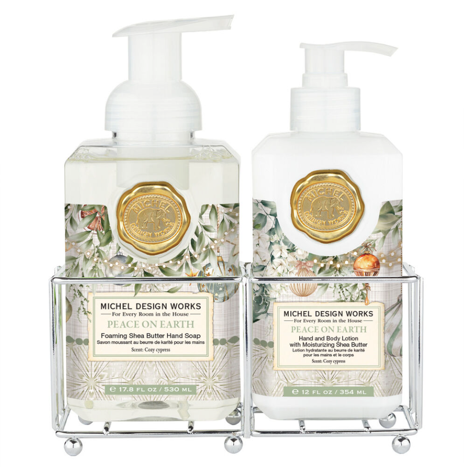 Michel Design Works Handcare Caddy - Peace on Earth