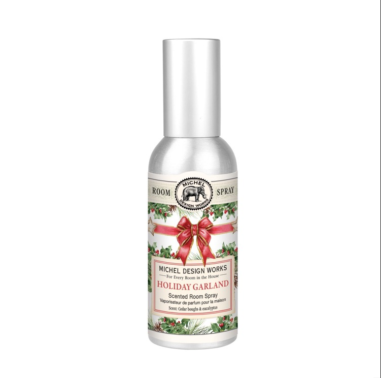 Michel Design Works Room Spray 3.4fl oz 100ml - Holiday Garland