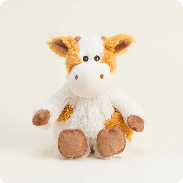 Warmies Fall Lavender Stuffed Animal - Pumpkin Spice Cow