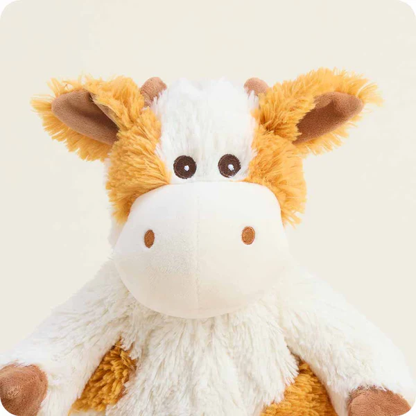 Warmies Fall Lavender Stuffed Animal - Pumpkin Spice Cow
