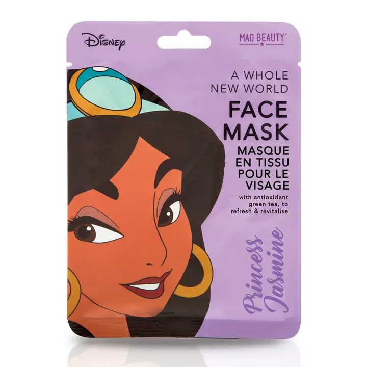 Mad Beauty Disney Princess Face Sheet Mask 0.8oz 25ml - Jasmine