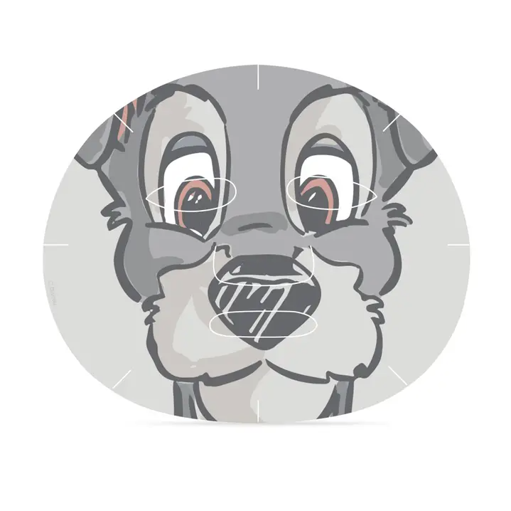 Mad Beauty Cosmetic Sheet Face Mask 0.8oz 25ml - Lady & The Tramp (Duo)