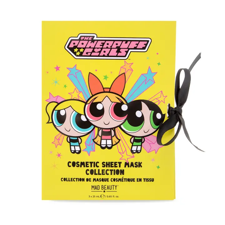 Mad Beauty Powerpuff Girls Sheet Mask Set of 3