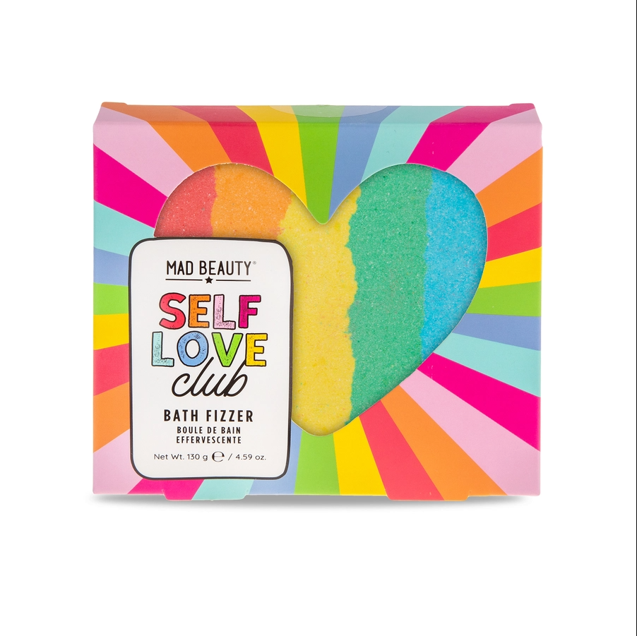 Mad Beauty Self Love Club Rainbow Bath Fizzer 130g