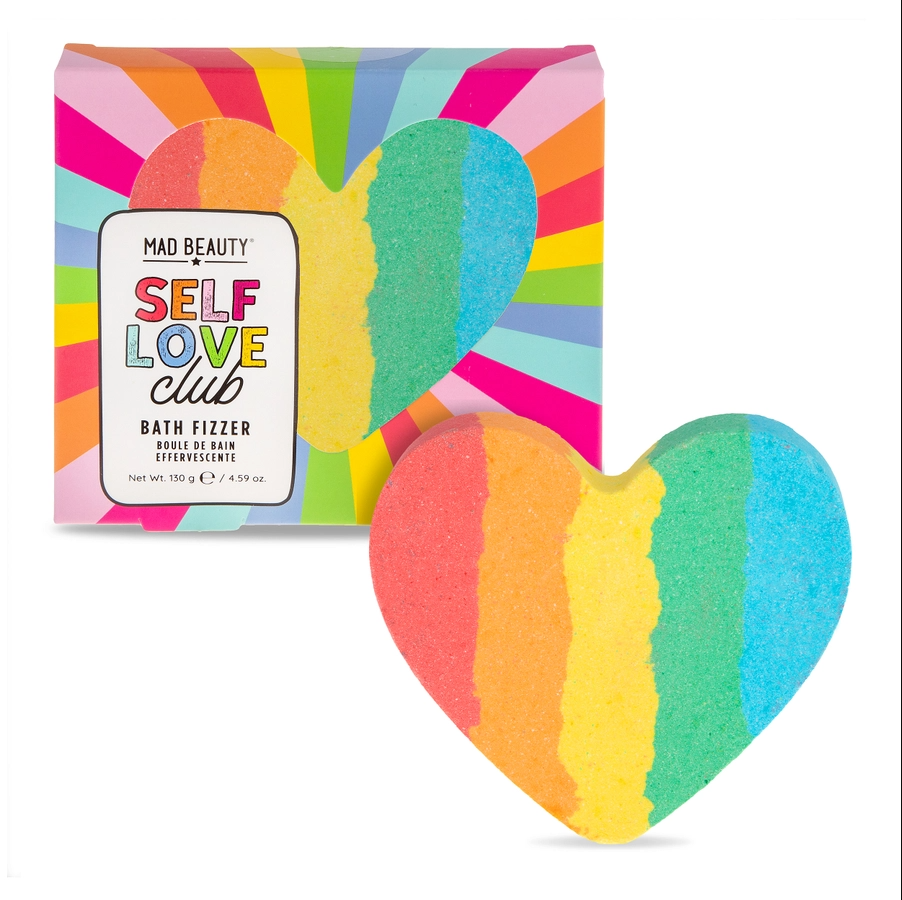 Mad Beauty Self Love Club Rainbow Bath Fizzer 130g