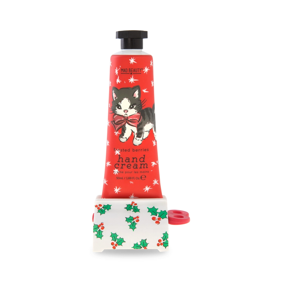 Mad Beauty Kitten Frosted Berries Holiday Hand Cream