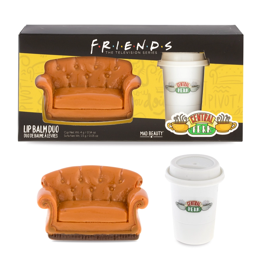 Mad Beauty Friends Central Perk Lip Balm Duo