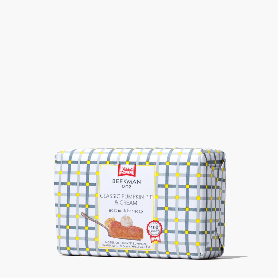 Beekman Goat Milk Bar Soap 9oz 255g - Classic Pumpkin Pie & Cream