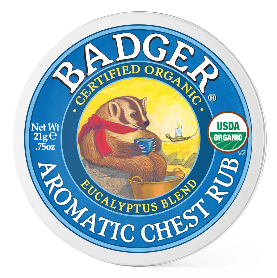 Badger Aromatic Chest Rub 0.75oz 21g