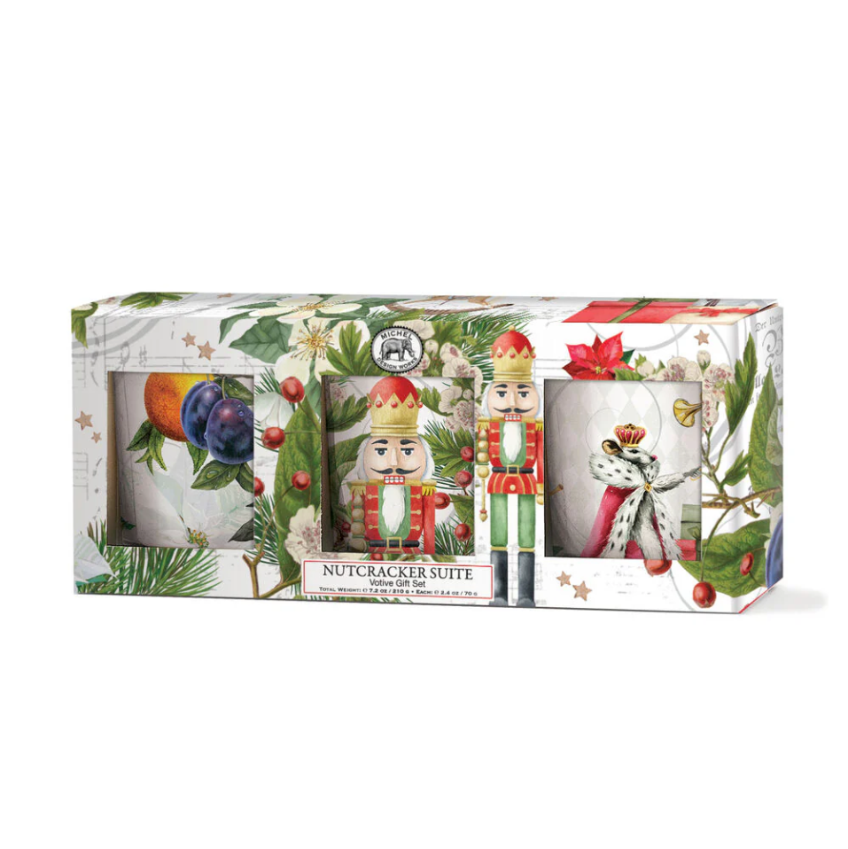 Michel Design Works Votive Candle Gift Set of 3 - Nutcracker Suite