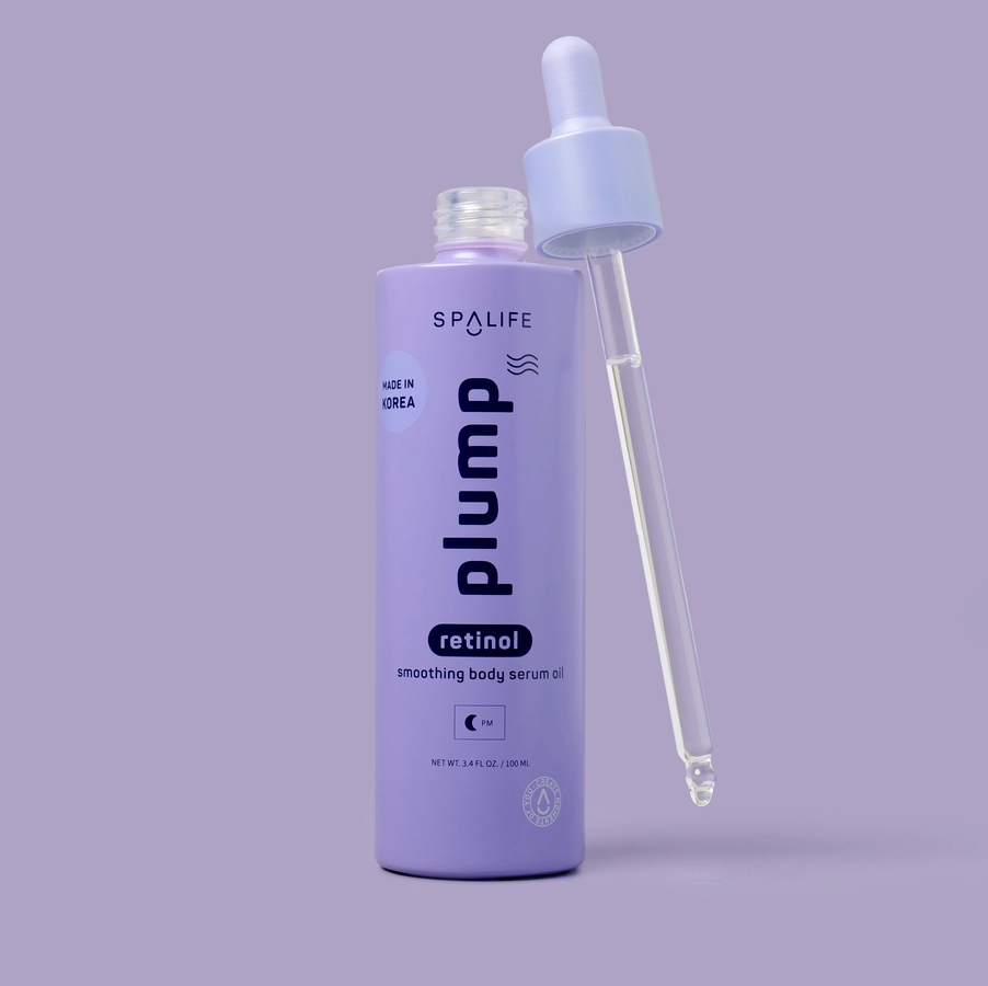 My Spa Life Plump Retinol Smoothing Body Serum Oil