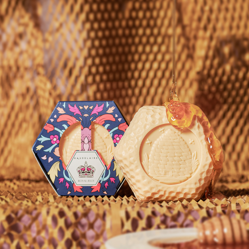 Baudelaire Honey Soap 3.5oz - Royal Jelly