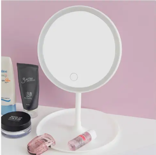 Magnifying LED Makeup Mirror