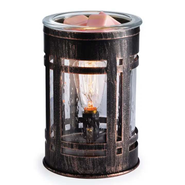 Candle Warmers Vintage Bulb Illumination Fragrance Warmer - Mission