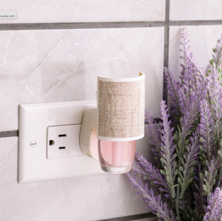 Candle Warmers WallScents Pluggable Fragrance Warmer - Linen